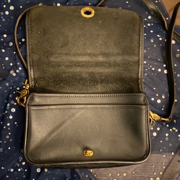 COACH VNTG LEATHER Crossbody USA Bag - Picture 1 of 8